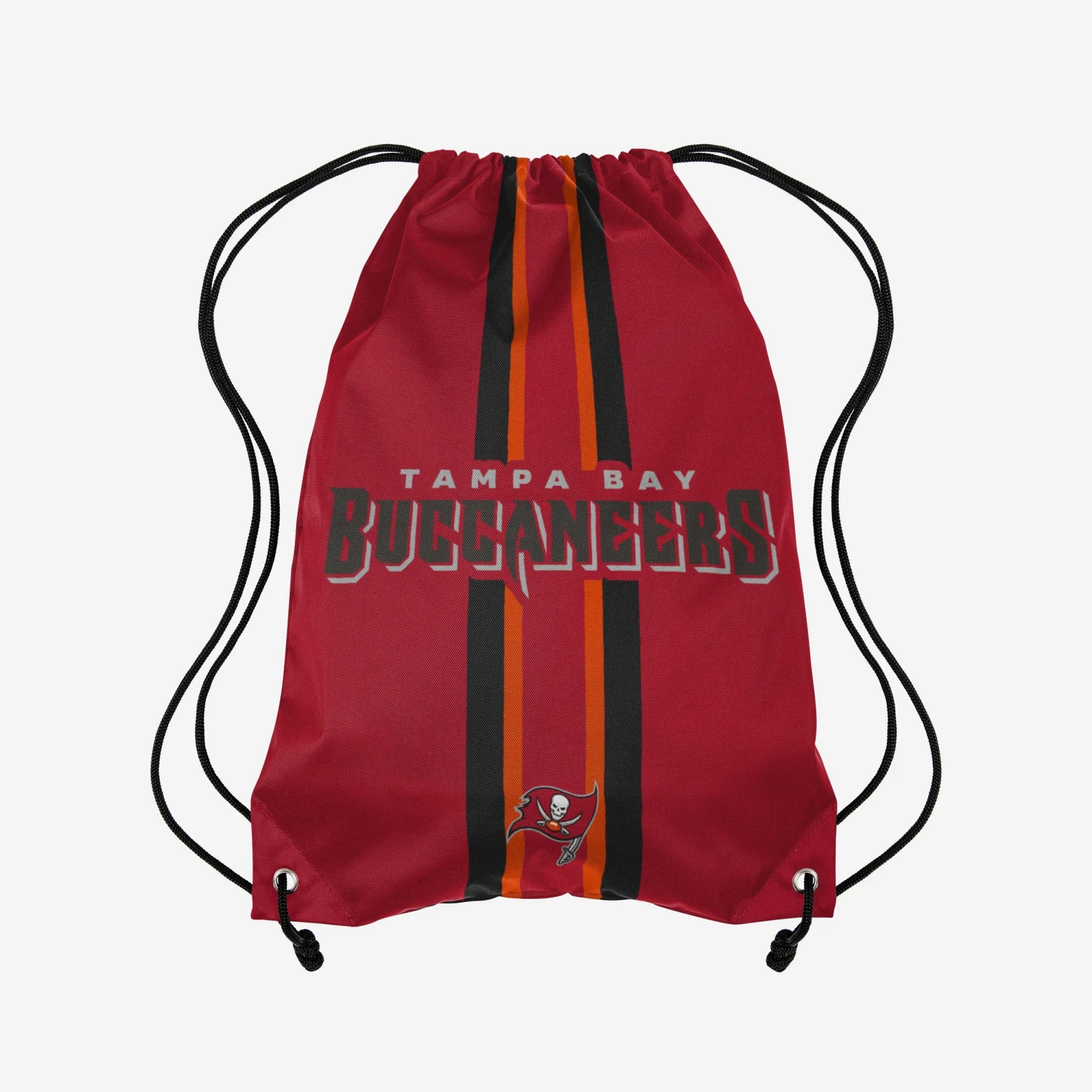 FOCO Tampa Bay Buccaneers Team Stripe Wordmark Drawstring Backpack 3 FOCO Tampa Bay Buccaneers Team Stripe Wordmark Drawstring Backpack