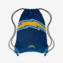 FOCO Los Angeles Chargers Gradient Drawstring Backpack