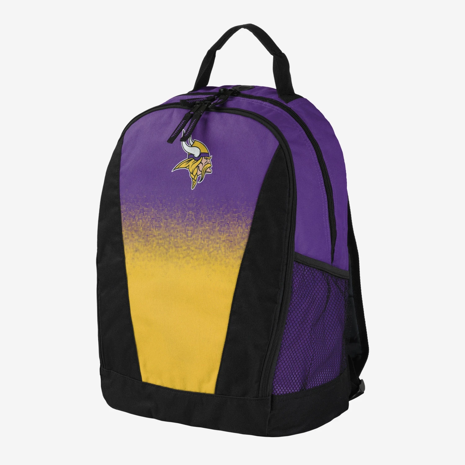 FOCO Minnesota Vikings Primetime Gradient Backpack 4 FOCO Minnesota Vikings Primetime Gradient Backpack - Image 2