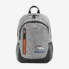 FOCO Denver Broncos Heather Grey Bold Color Backpack -FOCO Shop BPNFHTHGRYDB p