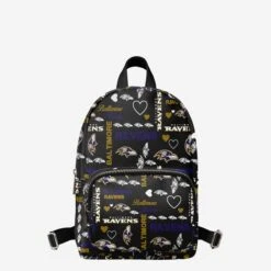 FOCO Baltimore Ravens Logo Love Mini Backpack