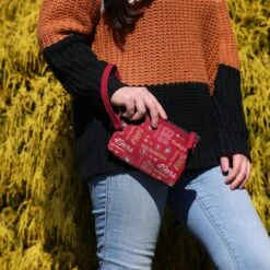 FOCO San Francisco 49ers Spirited Style Printed Collection Repeat Logo Wristlet -FOCO Shop BPNFPRAPWRISTSF g3