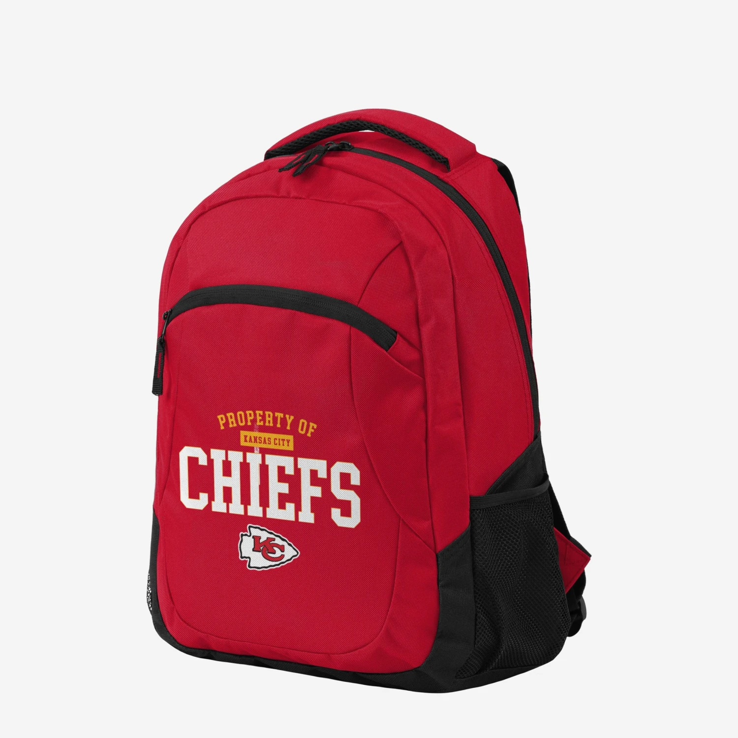 FOCO Kansas City Chiefs Property Of Action Backpack 4 FOCO Kansas City Chiefs Property Of Action Backpack - Image 2