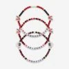 FOCO Arizona Diamondbacks 3 Pack Friendship Bracelet -FOCO Shop BRMB3PKFRAD p