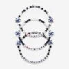FOCO New York Yankees 3 Pack Friendship Bracelet -FOCO Shop BRMB3PKFRNY p
