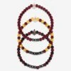 FOCO Arizona State Sun Devils 3 Pack Beaded Friendship Bracelet 2 FOCO Arizona State Sun Devils 3 Pack Beaded Friendship Bracelet -FOCO Shop BRMNNC3PKFRAST p