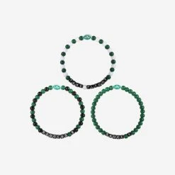 FOCO Aaron Rodgers & Sauce Gardner New York Jets 3 Pack Player Beaded Friendship Bracelet -FOCO Shop BRMNNF3PKPLFRNJARSG g3