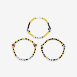 FOCO Utah Jazz 3 Pack Friendship Bracelet -FOCO Shop BRNB3PKFRUJ g3