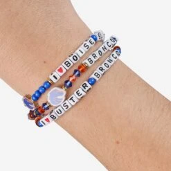FOCO Boise State Broncos 3 Pack Friendship Bracelet -FOCO Shop BRNC3PKFRBS g4