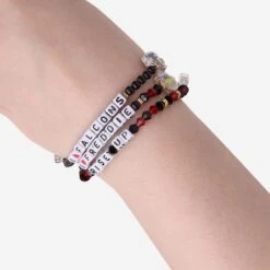FOCO Atlanta Falcons 3 Pack Friendship Bracelet -FOCO Shop BRNF3PKFRAF g4