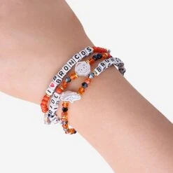 FOCO Denver Broncos 3 Pack Friendship Bracelet -FOCO Shop BRNF3PKFRDB g4