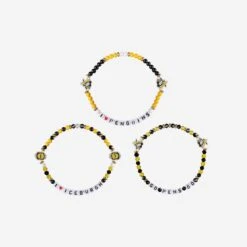 FOCO Pittsburgh Penguins 3 Pack Friendship Bracelet 8 FOCO Pittsburgh Penguins 3 Pack Friendship Bracelet -FOCO Shop BRNH3PKFRPP g3