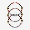 FOCO Connor Bedard Chicago Blackhawks 3 Pack Player Friendship Bracelet -FOCO Shop BRNH3PKPLFRCBHCB p