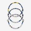 FOCO Batgirl™ DC 3 Pack Friendship Bracelet -FOCO Shop BRWB3PKFRBG p
