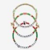 FOCO National Lampoons Christmas Vacation 3 Pack Friendship Bracelet -FOCO Shop BRWB3PKFRCV p