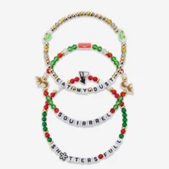 FOCO National Lampoons Christmas Vacation 3 Pack Friendship Bracelet