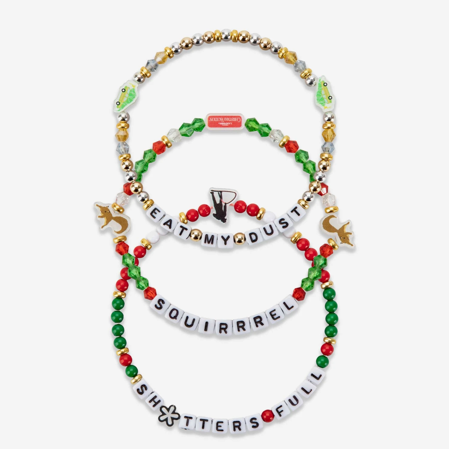 FOCO National Lampoons Christmas Vacation 3 Pack Friendship Bracelet 3 FOCO National Lampoons Christmas Vacation 3 Pack Friendship Bracelet