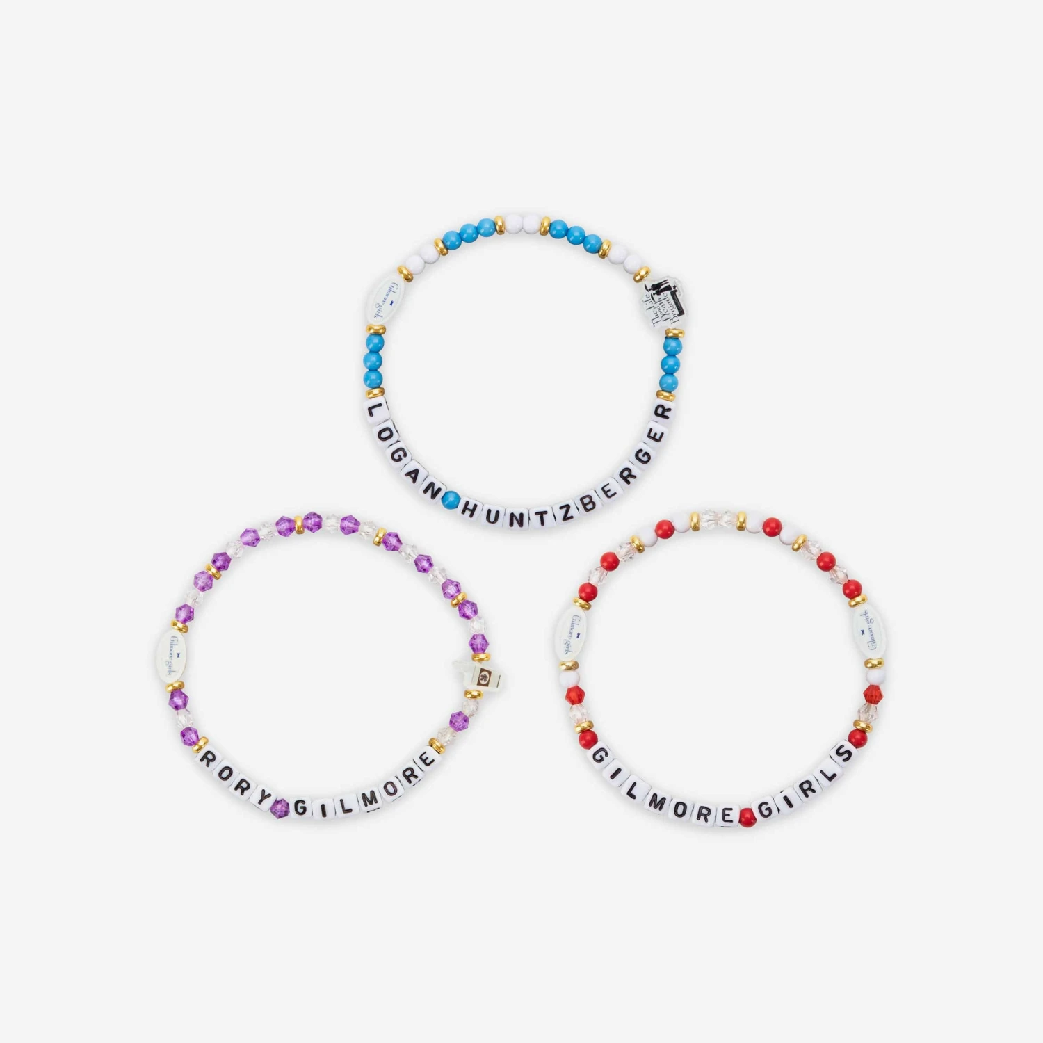 FOCO Logan Huntzberger & Rory Gilmore Gilmore Girls 3 Pack Friendship Bracelet 5 FOCO Logan Huntzberger & Rory Gilmore Gilmore Girls 3 Pack Friendship Bracelet - Image 3