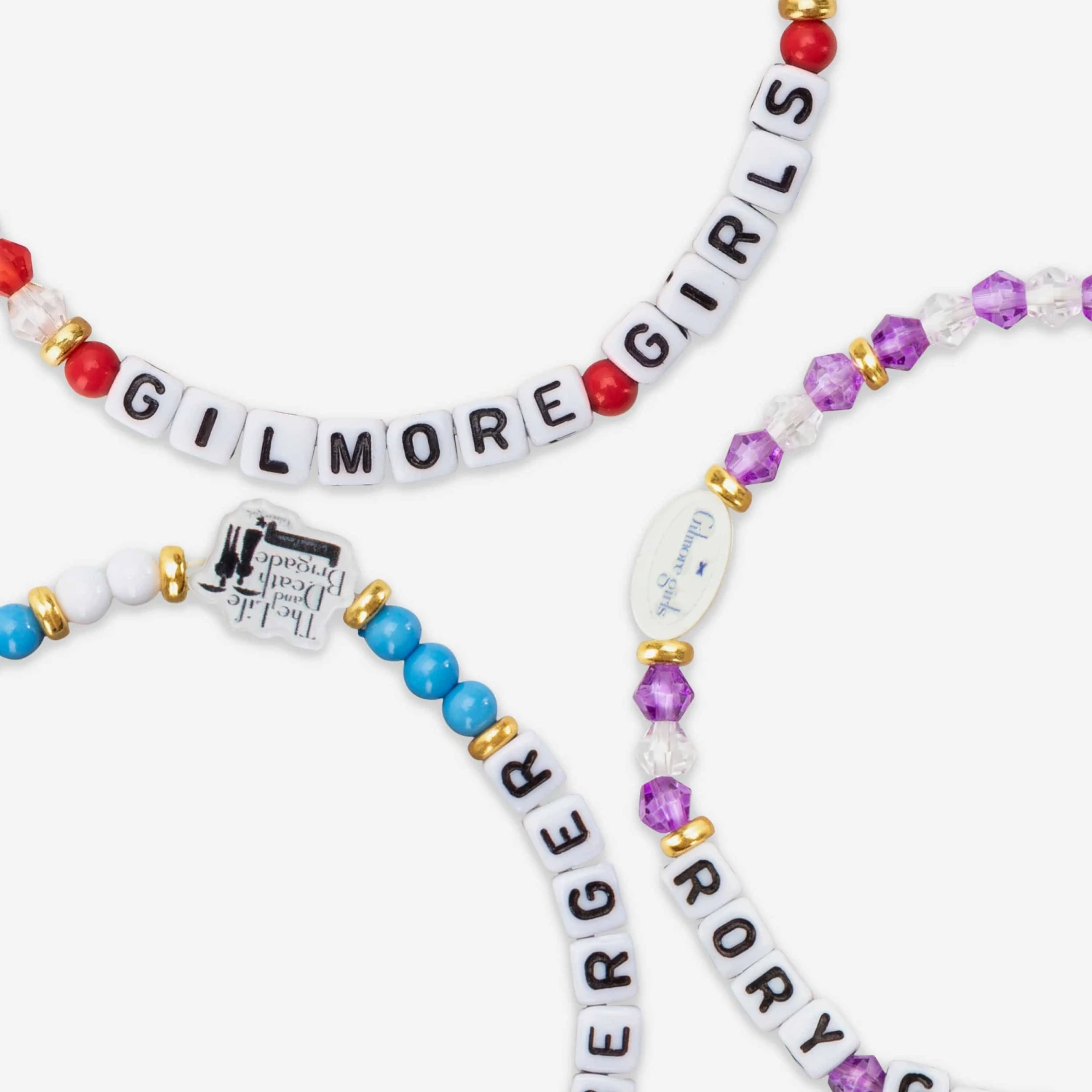 FOCO Logan Huntzberger & Rory Gilmore Gilmore Girls 3 Pack Friendship Bracelet 4 FOCO Logan Huntzberger & Rory Gilmore Gilmore Girls 3 Pack Friendship Bracelet - Image 2