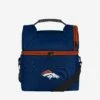 FOCO Denver Broncos Solid Double Compartment Cooler