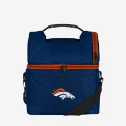 FOCO Denver Broncos Solid Double Compartment Cooler
