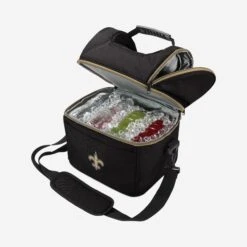FOCO New Orleans Saints Solid Double Compartment Cooler -FOCO Shop CONFCIR2NS g3