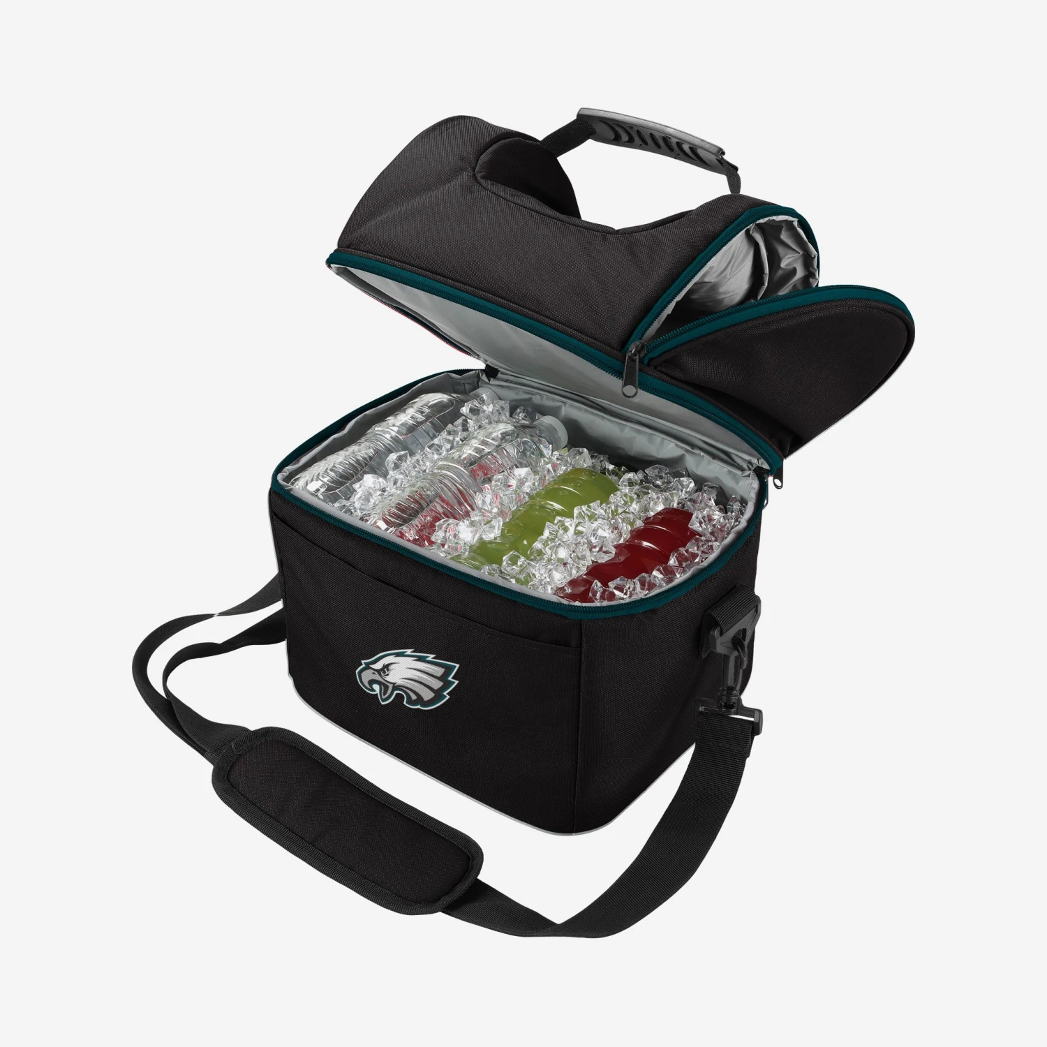 FOCO Philadelphia Eagles Solid Double Compartment Cooler 5 FOCO Philadelphia Eagles Solid Double Compartment Cooler - Image 3