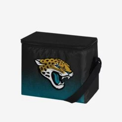 FOCO Jacksonville Jaguars Big Logo Gradient 6 Pack Cooler -FOCO Shop CONFEXBLGSTP6JJ s bd1870ec 0010 4e11 a482 77e16c4048ee