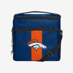 FOCO Denver Broncos Team Stripe Tailgate 24 Pack Cooler