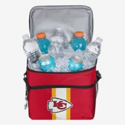 FOCO Kansas City Chiefs Team Stripe Tailgate 24 Pack Cooler -FOCO Shop CONFTMST24KC g3