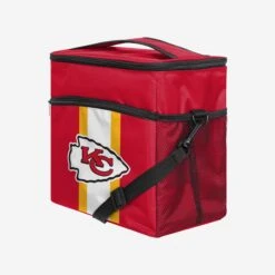 FOCO Kansas City Chiefs Team Stripe Tailgate 24 Pack Cooler -FOCO Shop CONFTMST24KC s