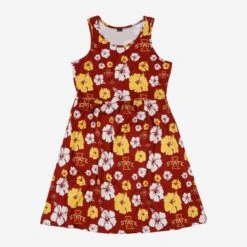 FOCO Iowa State Cyclones Womens Fan Favorite Floral Sundress -FOCO Shop DRSNCSNFFLIOS g4