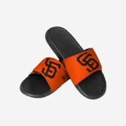 FOCO San Francisco Giants Cropped Big Logo Slide -FOCO Shop FFSSMBCPBLGSLSG g3