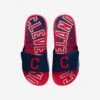 FOCO Cleveland Guardians Gradient Wordmark Gel Slide -FOCO Shop FFSSMBGWGELCI p