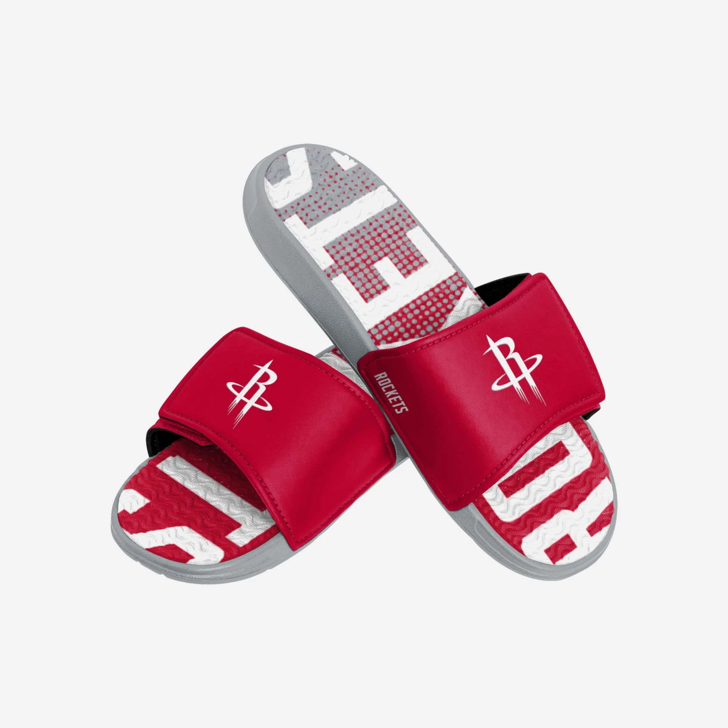 FOCO Houston Rockets Gradient Wordmark Gel Slide 5 FOCO Houston Rockets Gradient Wordmark Gel Slide - Image 3