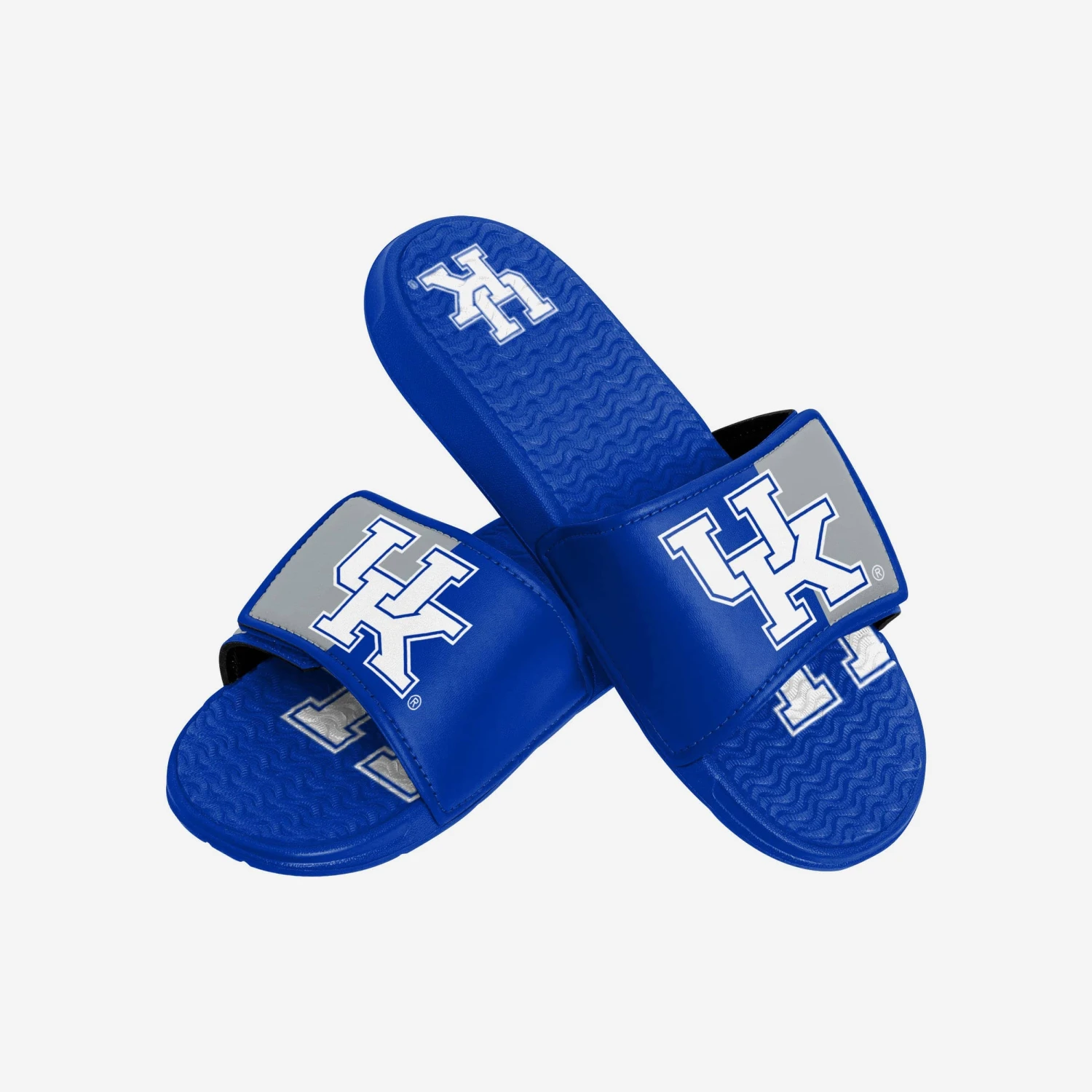 FOCO Kentucky Wildcats Colorblock Big Logo Gel Slide 5 FOCO Kentucky Wildcats Colorblock Big Logo Gel Slide - Image 3