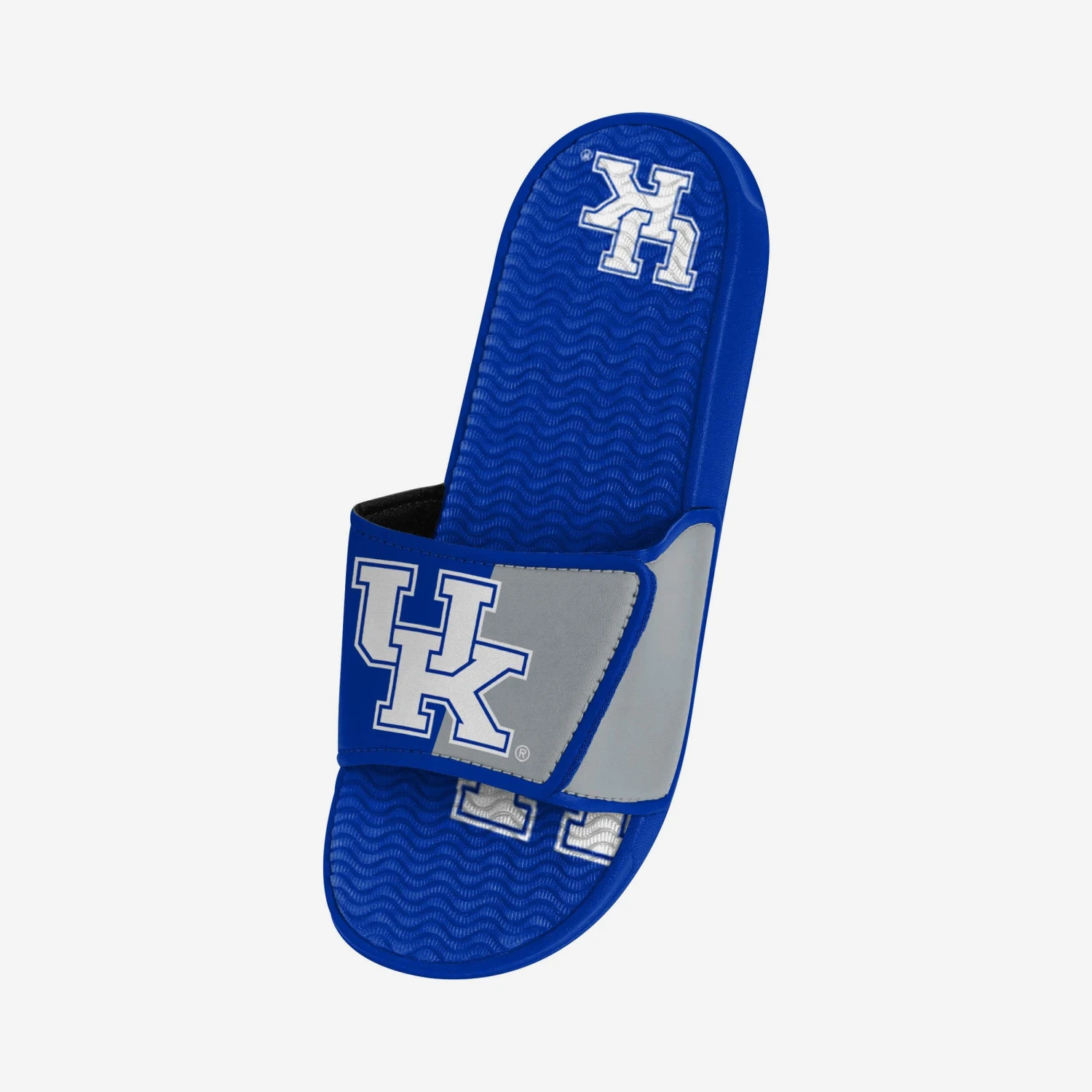 FOCO Kentucky Wildcats Colorblock Big Logo Gel Slide 4 FOCO Kentucky Wildcats Colorblock Big Logo Gel Slide - Image 2