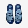 FOCO North Carolina Tar Heels Colorblock Big Logo Gel Slide -FOCO Shop FFSSNCCBBLGGELNC p