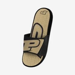 FOCO Purdue Boilermakers Colorblock Big Logo Gel Slide 8 FOCO Purdue Boilermakers Colorblock Big Logo Gel Slide -FOCO Shop FFSSNCCBBLGGELPU s