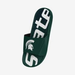FOCO Michigan State Spartans Gradient Wordmark Gel Slide -FOCO Shop FFSSNCGWGELMIS s