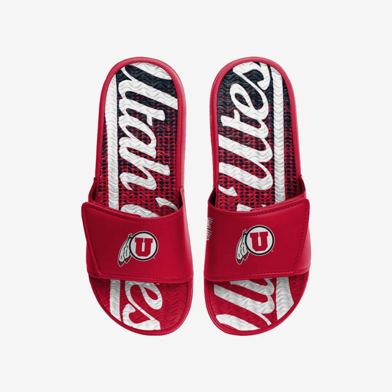 FOCO Utah Utes Gradient Wordmark Gel Slide 3 FOCO Utah Utes Gradient Wordmark Gel Slide