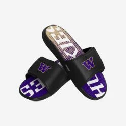 FOCO Washington Huskies Gradient Wordmark Gel Slide -FOCO Shop FFSSNCGWGELWA g3