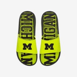 FOCO Michigan Wolverines Highlights Gel Slide