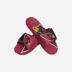 FOCO Arizona Cardinals Youth Colorblock Big Logo Gel Slide -FOCO Shop FFSSNFCBGEL816AC g3