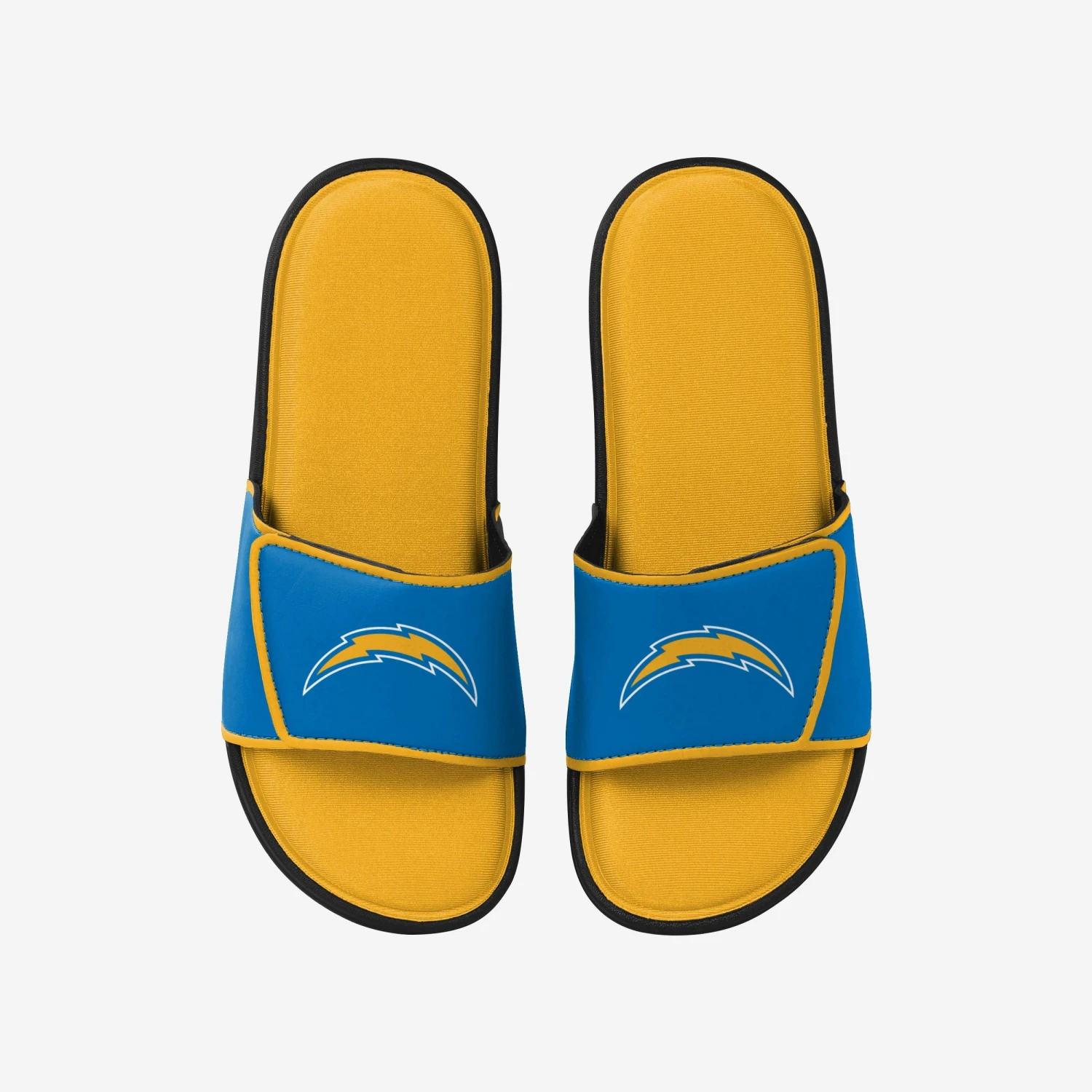 FOCO Los Angeles Chargers Foam Sport Slide 3 FOCO Los Angeles Chargers Foam Sport Slide