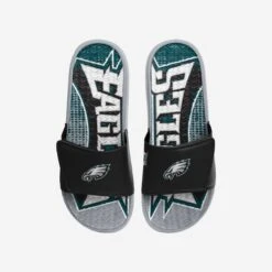 FOCO Philadelphia Eagles Gradient Wordmark Gel Slide