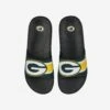 FOCO Green Bay Packers Striped Big Logo Raised Slide 1 FOCO Green Bay Packers Striped Big Logo Raised Slide -FOCO Shop FFSSNFSBL3DGP p