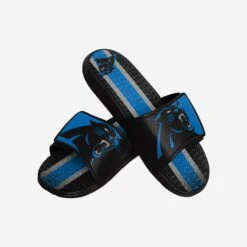 FOCO Carolina Panthers Team Stripe Gel Slide 9 FOCO Carolina Panthers Team Stripe Gel Slide -FOCO Shop FFSSNFTMSTPGELCP g3