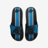 FOCO Carolina Panthers Team Stripe Gel Slide 2 FOCO Carolina Panthers Team Stripe Gel Slide -FOCO Shop FFSSNFTMSTPGELCP p