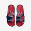 FOCO Washington Capitals Colorblock Big Logo Gel Slide -FOCO Shop FFSSNHCBBLGGELWC p